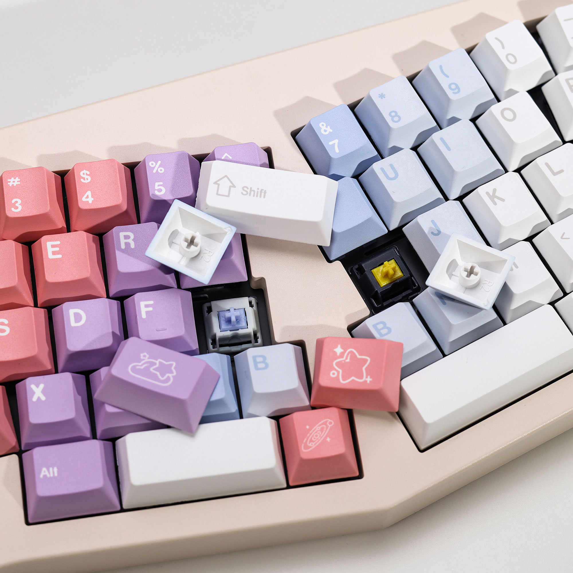 KBDiy Dreamscape Theme Keycaps - Retro Gaming Keycaps review and price