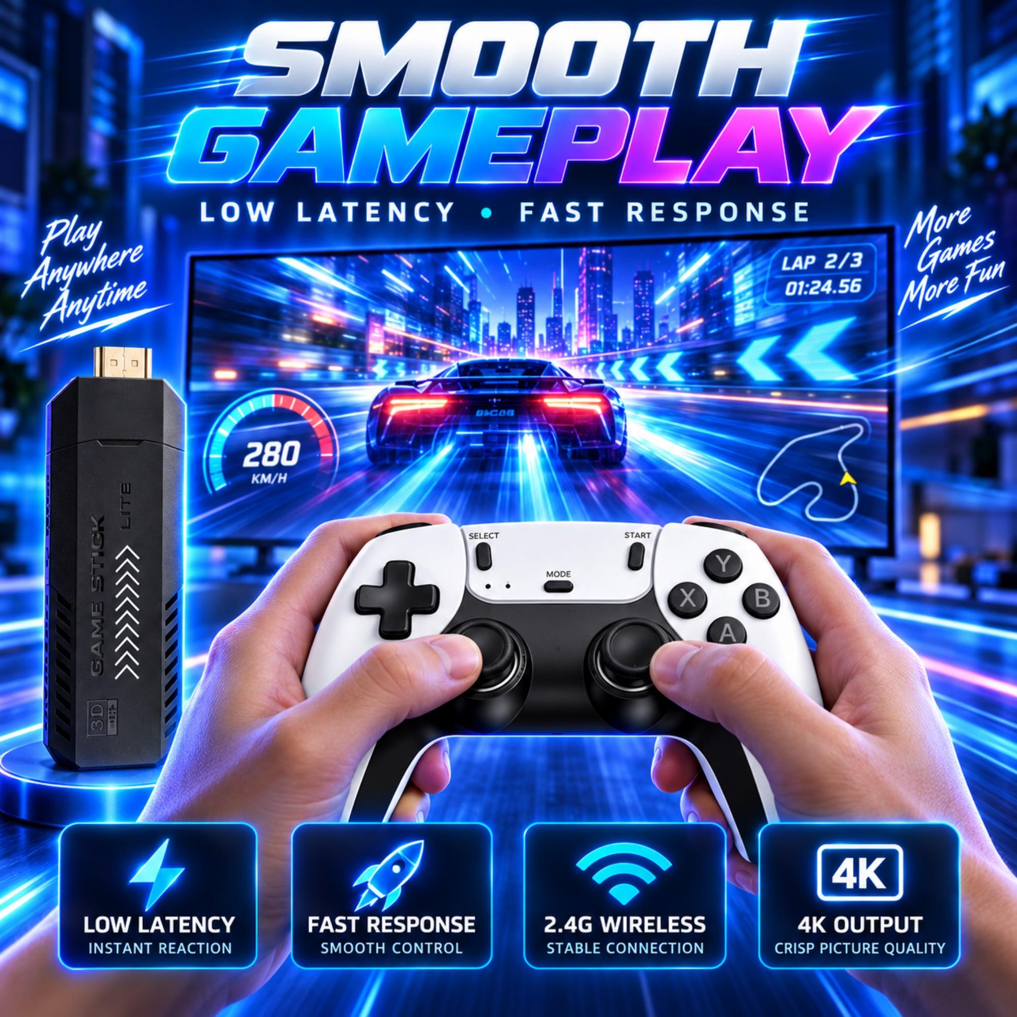 X2 PRO Game Stick 4K HD TV Vid - Retro Gaming X2 Pro review and price