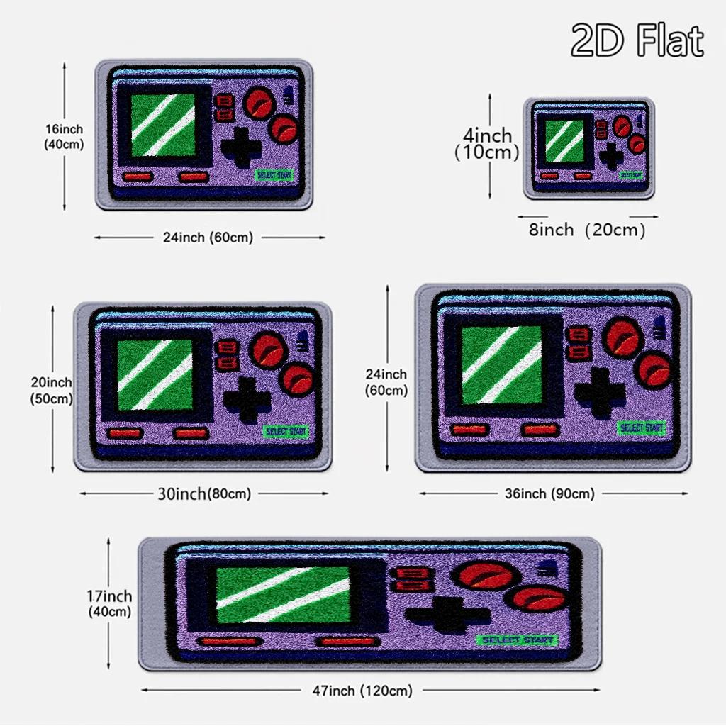 1pc , 2D Flat Foot Mat, Retro  - Retro Gaming Festival review and price