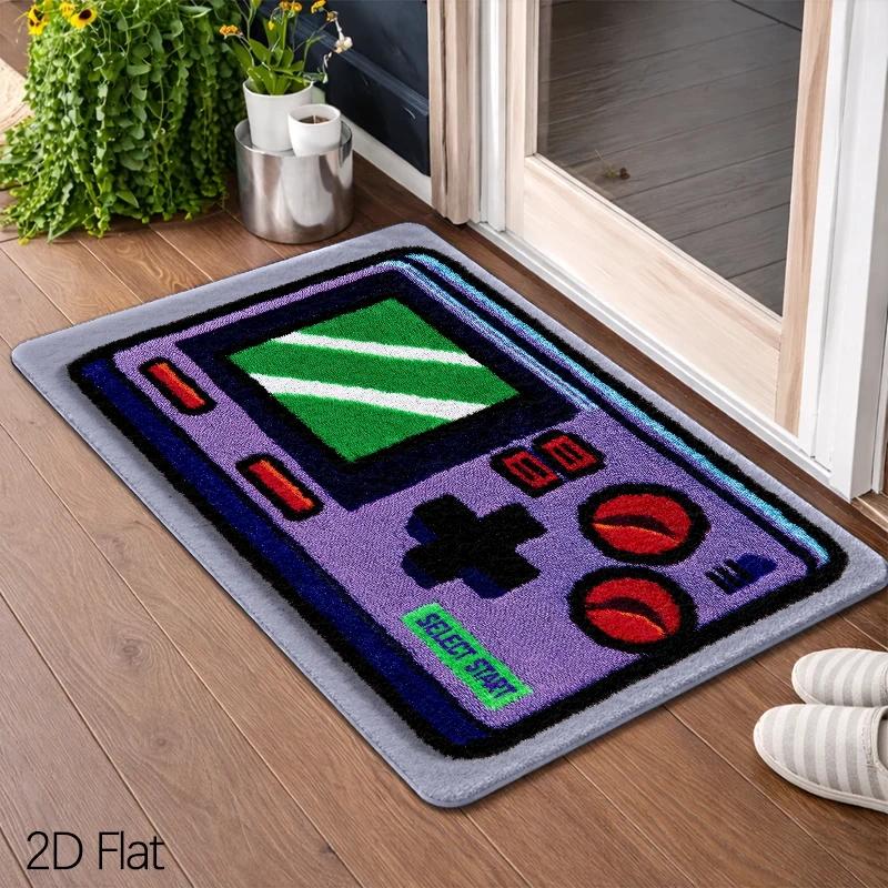 1pc , 2D Flat Foot Mat, Retro  - Retro Gaming Festival review and price