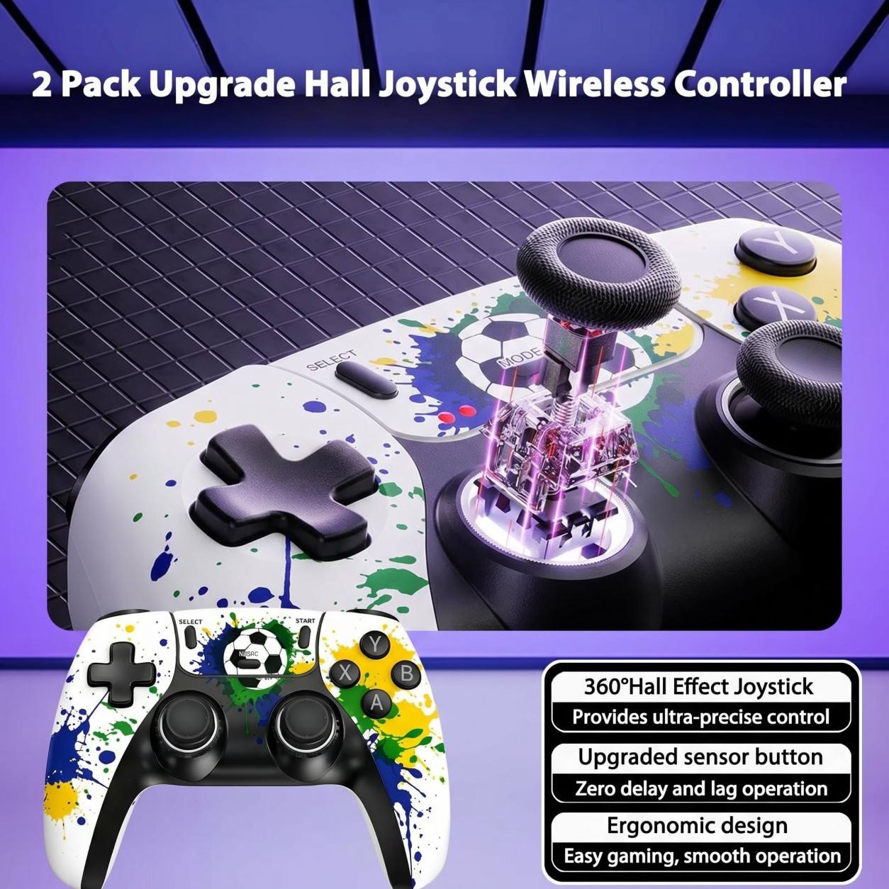 Football Pattern Wireless Game - Retro X8 Gaming Console review and price