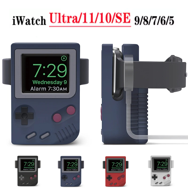 Silicone Holder for IWatch Cha - Retro Gaming Videos review and price