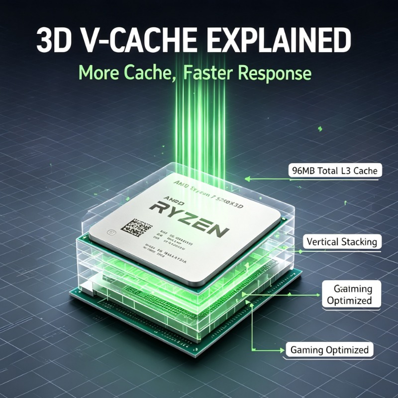 Ryzen 7 5700X3D AM4 Bulk CPU 3 - Amd Cpu Ryzen 7 review and price